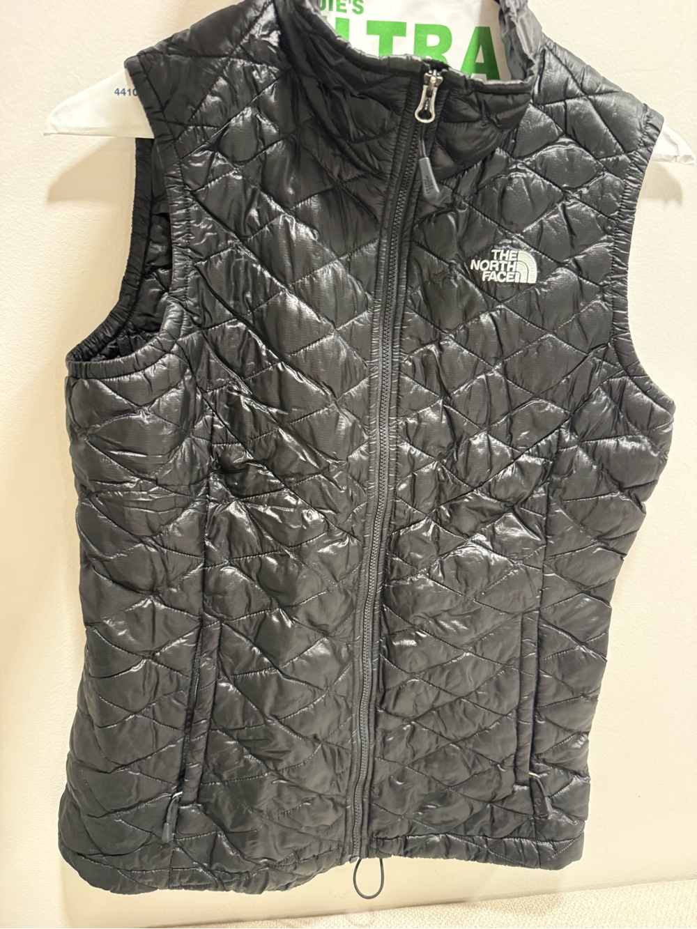 The North Face Women Black Quilted Insulated Vest